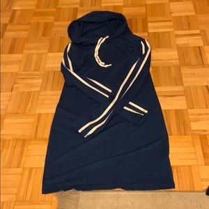 Dark blue tight dress